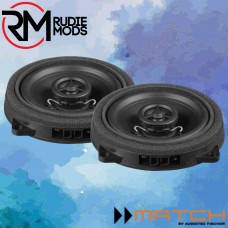 MATCH UP X4BMW-FRT.2 Coaxial Upgrade Speakers to fit BMW/Mini